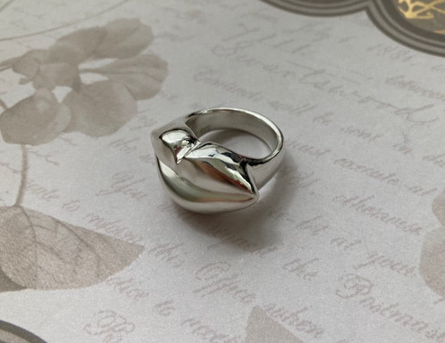 Hot Lips Ring - Sterling Silver