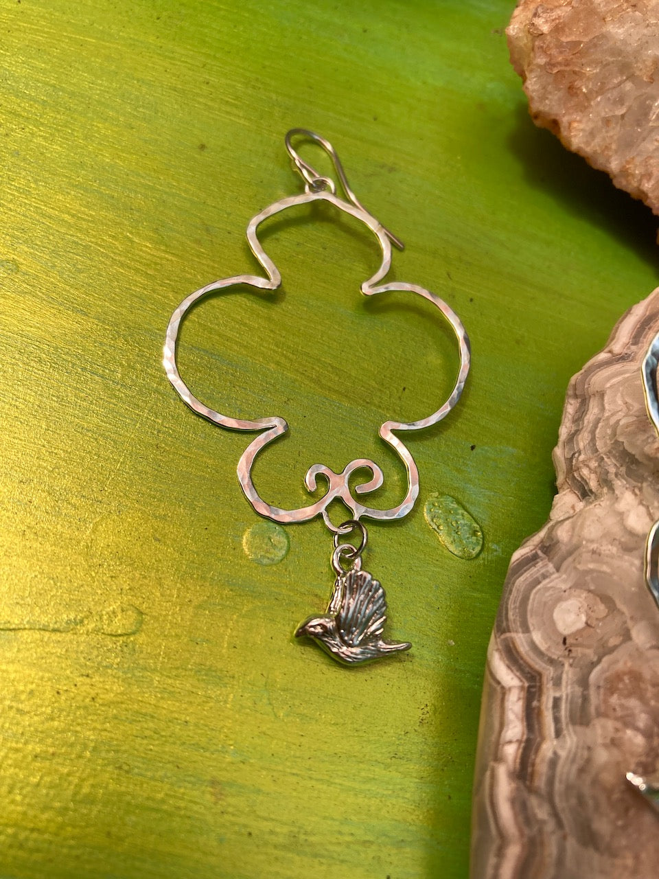 Apapane in the Clouds