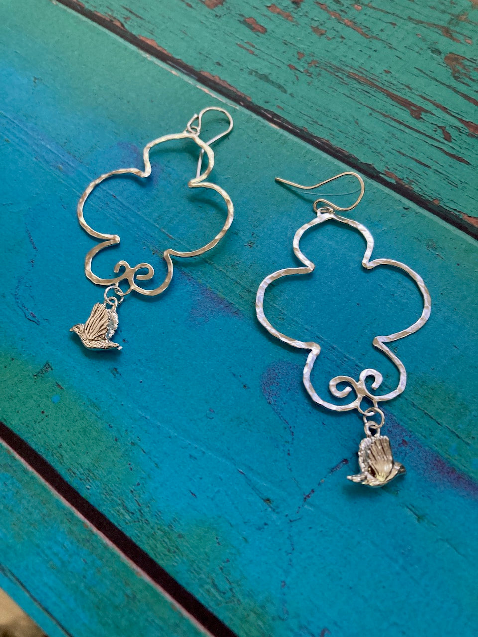 Apapane in the Clouds