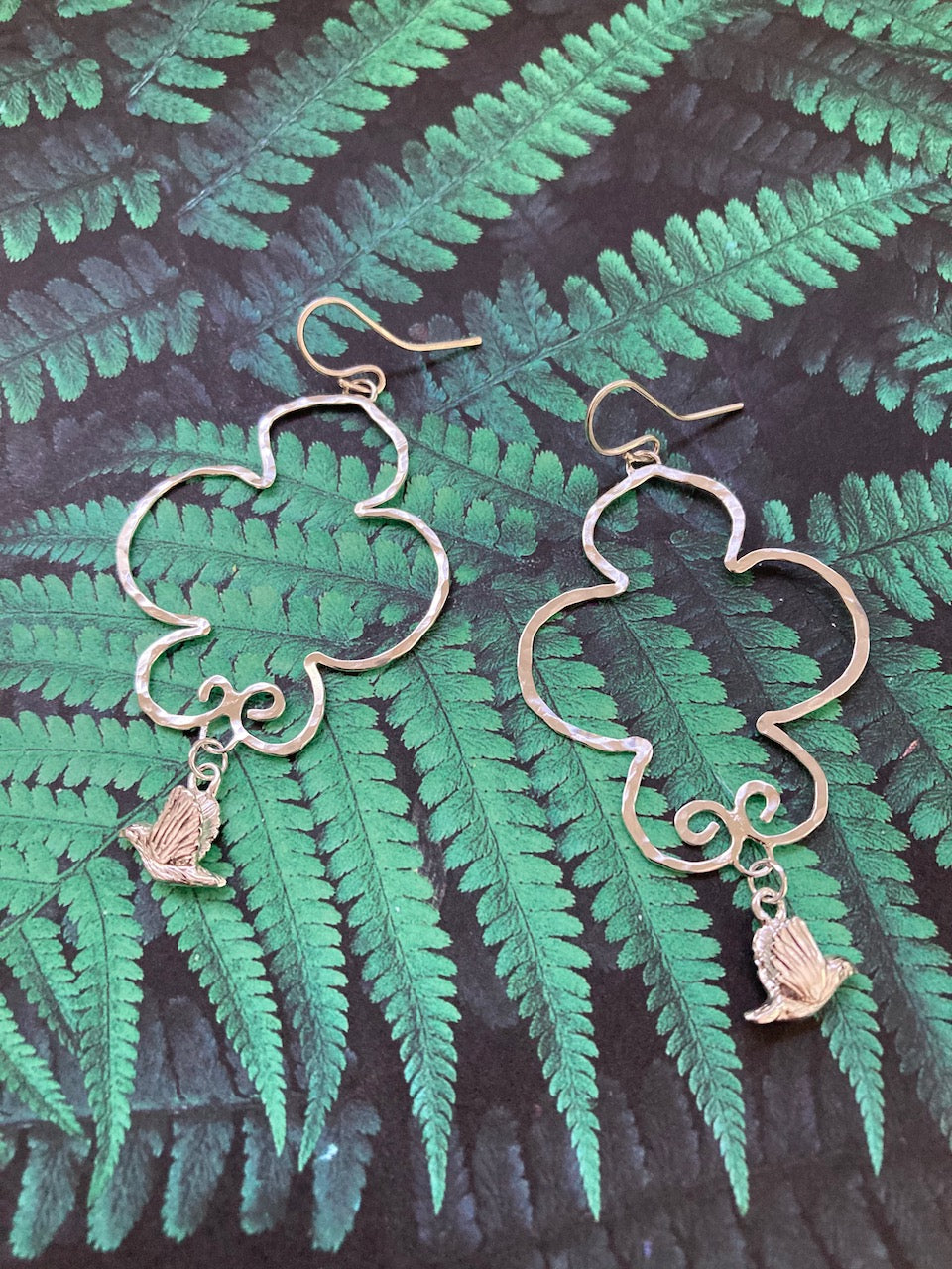 Apapane in the Clouds