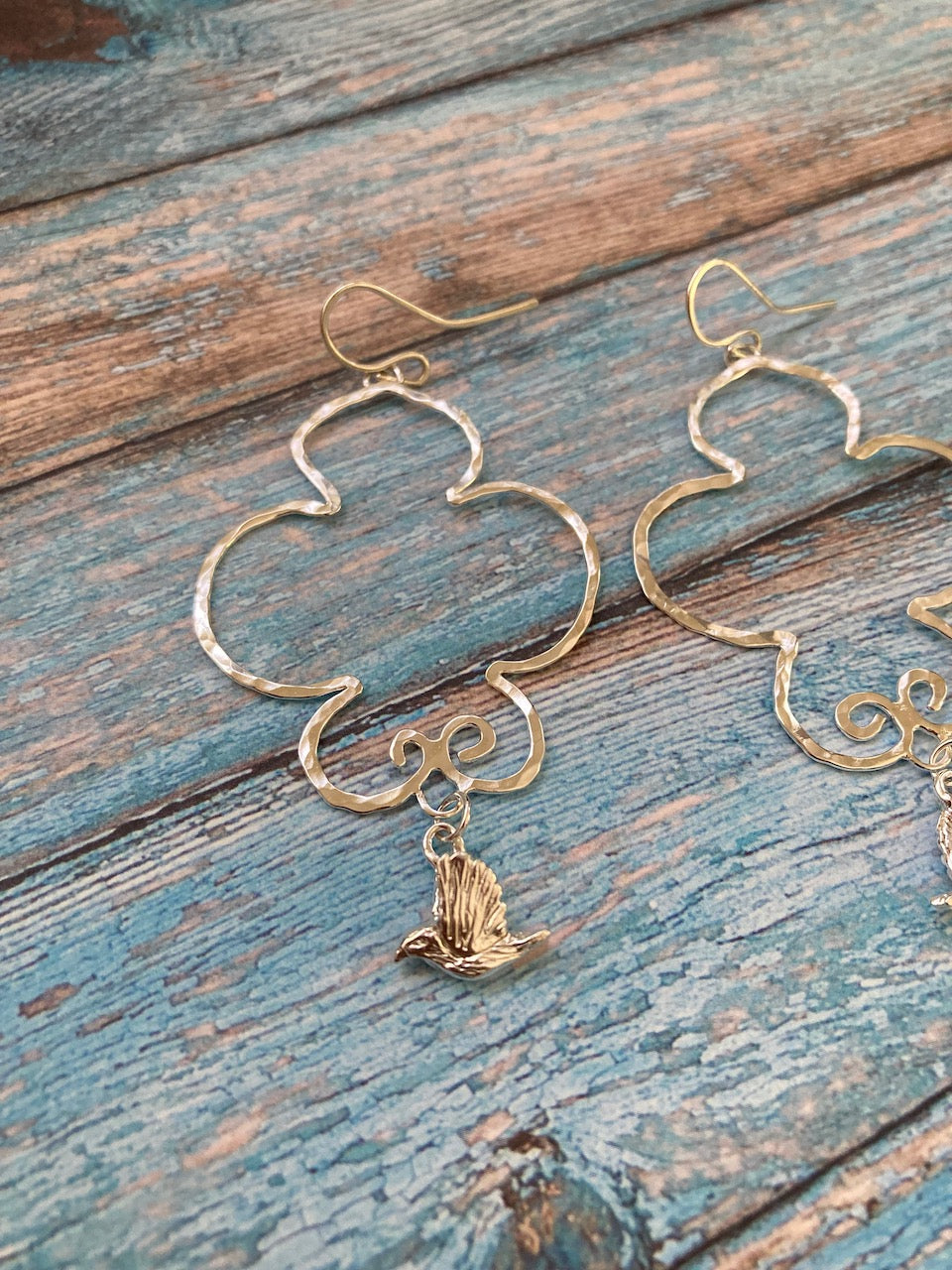 Apapane in the Clouds