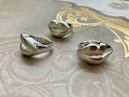 Hot Lips Ring - Sterling Silver