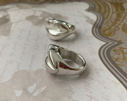 Hot Lips Ring - Sterling Silver