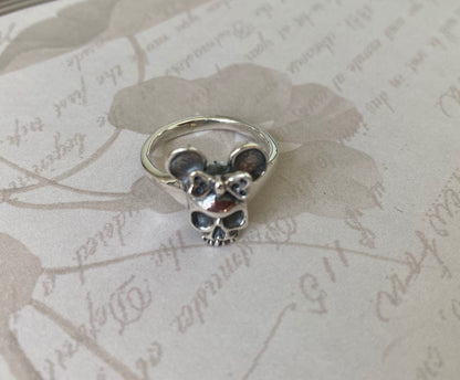 Miss Mouse Skully Skull Ring