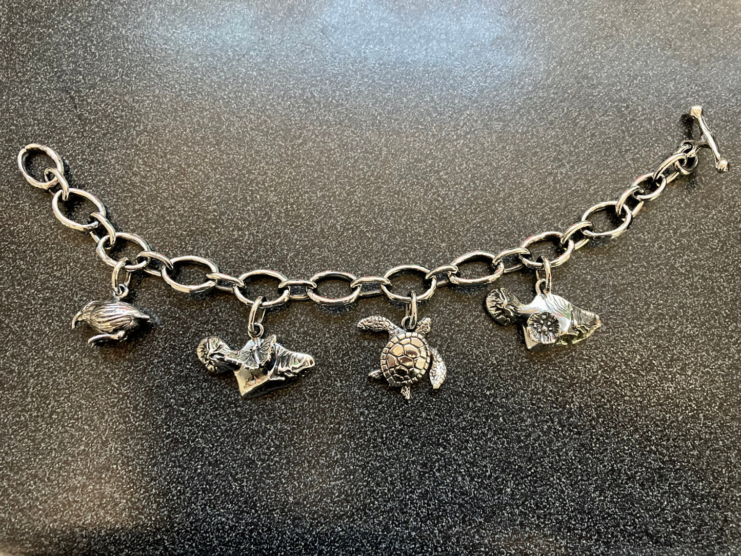 Maui Native Species Charm Bracelet