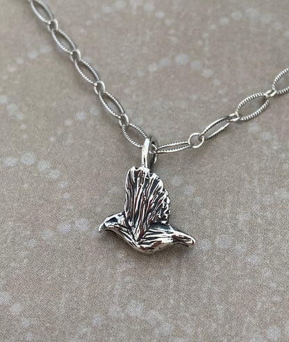 Flying 'Apapane Bird Necklace