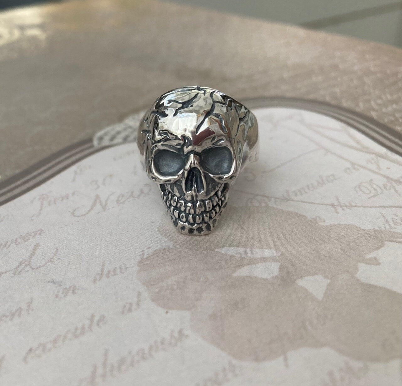 Skull Ring Classic - Sterling Silver