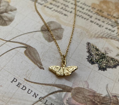 Kamehameha Butterfly Pendant in 18k Gold