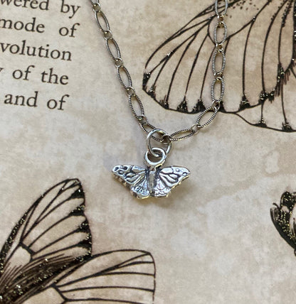 Kamehameha Butterfly Pendant in Sterling Silver