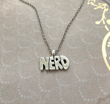 NERD Pendant in Sterling Silver